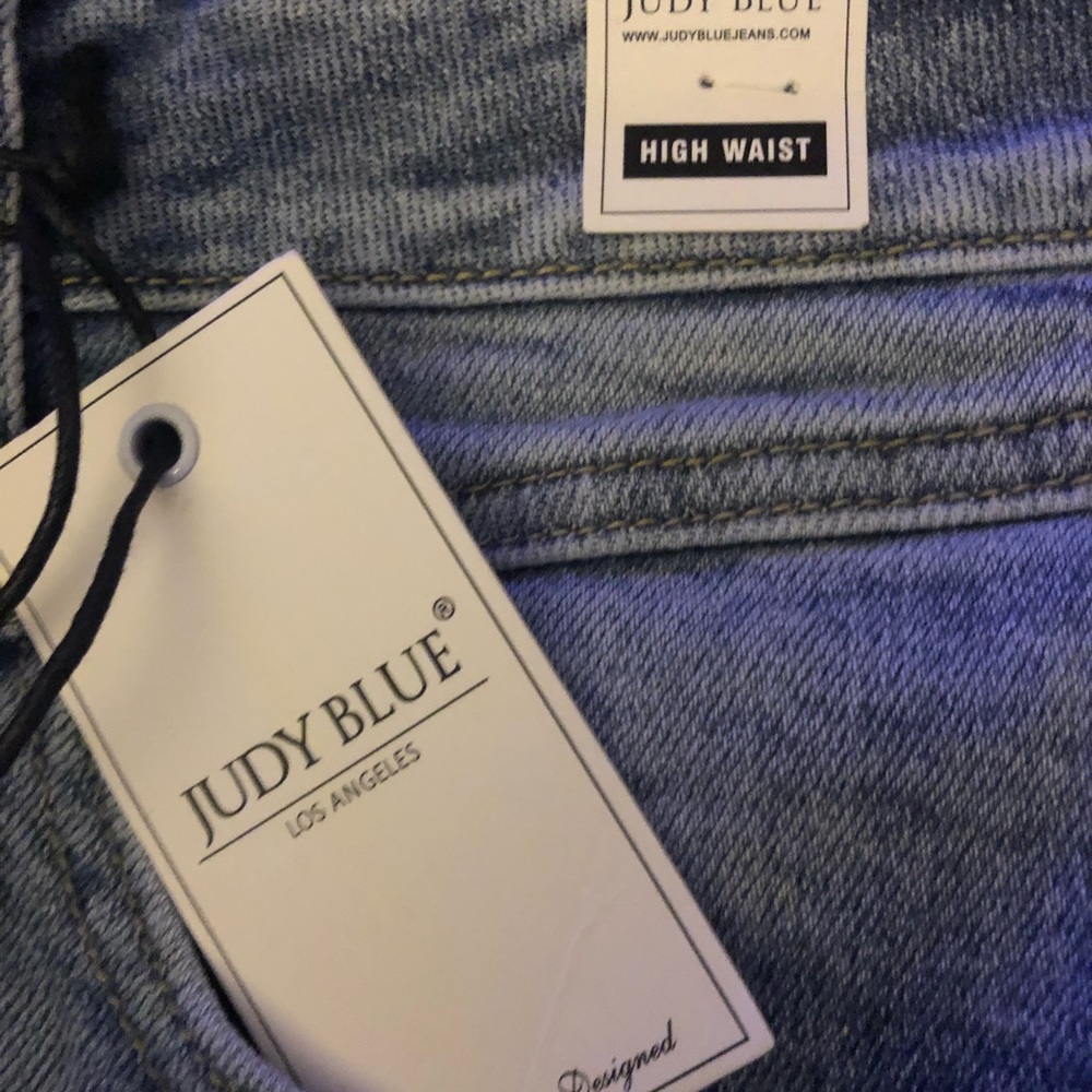 NWT JUDY BLUE Front Yoke Skinny high Rise Jeans - Picture 12 of 13